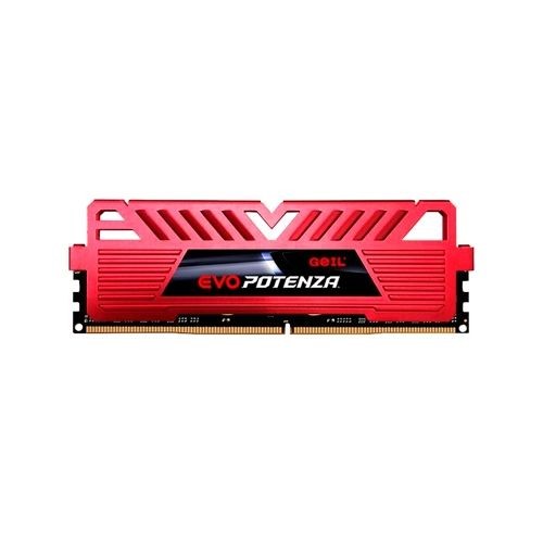 MEMORIA RAM DDR4 GEIL EVO POTENZA 8GB 2400MHZ RED GAPR48GB2400C16SC