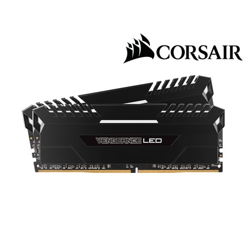 MEMORIA DDR4 CORSAIR VENGEANCE LED W 16GB 2X8 2666 CMU16GX4M2A2666C16