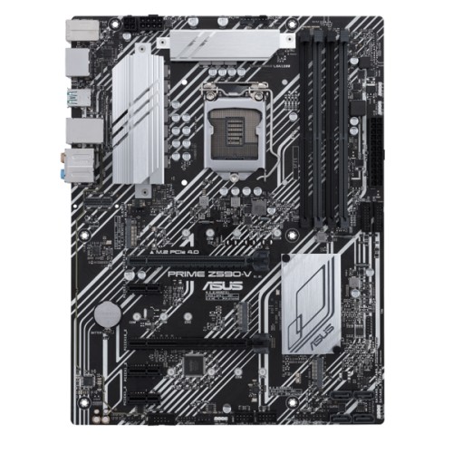 TARJETA MADRE ASUS PRIME Z590-V LGA 1200/DDR4/AURA SYNC/USB 3.2/ATX