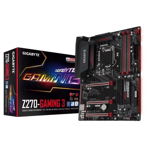 MOTHERBOARD GIGABYTE Z270 GAMING 3 1151,4 DDR4,ATX