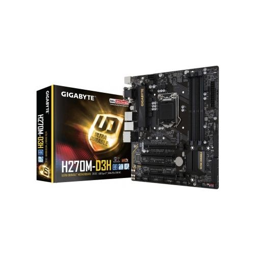 MB GIGABYTE GA-H270M-D3H LGA1151, 4DDR4, ATX