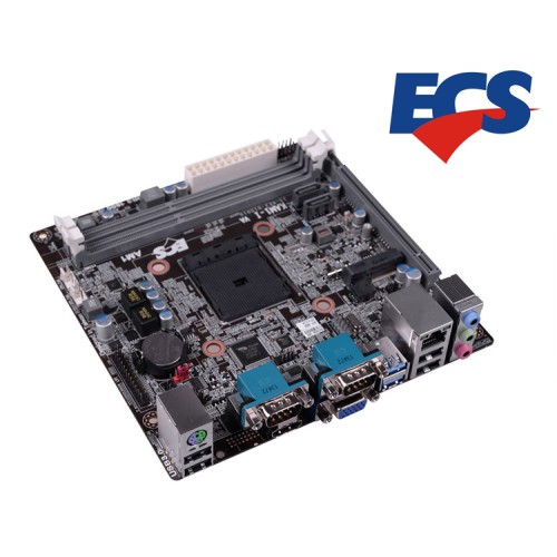 TARJETA MADRE ECS KAM1-I 2DDR3 PCIe x16 SATA MINI ITX SOC AM1 Caja