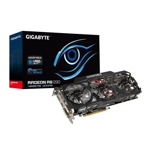 TARJETA DE VIDEO GIGABINETEYTE R9 290 OC 4GB/DDR5/512BIT