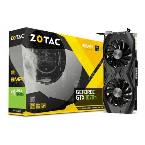 TARJETA DE VIDEO ZOTAC GTX 1070 TI AMP 8GB/DDR5