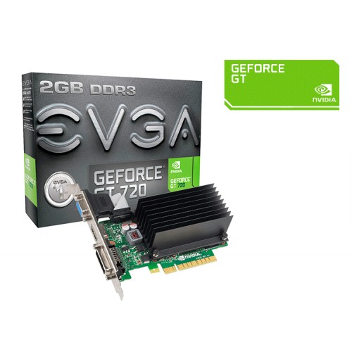 TARJETA DE VIDEO EVGA GeForce GT 720 2GB 02G-P3-2724-KR