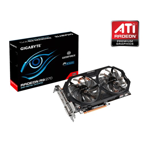 TARJETA DE VIDEO GIGABYTE R9 270 OC 2GB/DDR5/256BIT