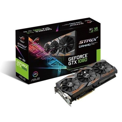 TARJETA DE VIDEO ASUS ROG-STRIX-GTX1080TI-11G-GAMING GDDR5X 352bit DVI