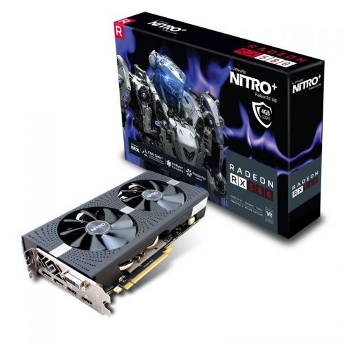 TARJETA DE VIDEO SAPPHIRE NITRO+ RX-580 4G GDDR5 (11265-07-20G)