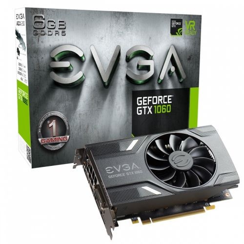 TARJETA DE VIDEO EVGA 06G-P4-6161-KR GTX 1060 GAMING CAJA