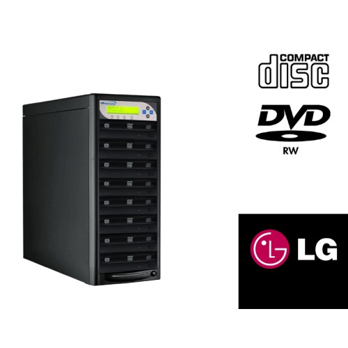TORRE DUPLICADORA CD/DVD LG (1 a 7)