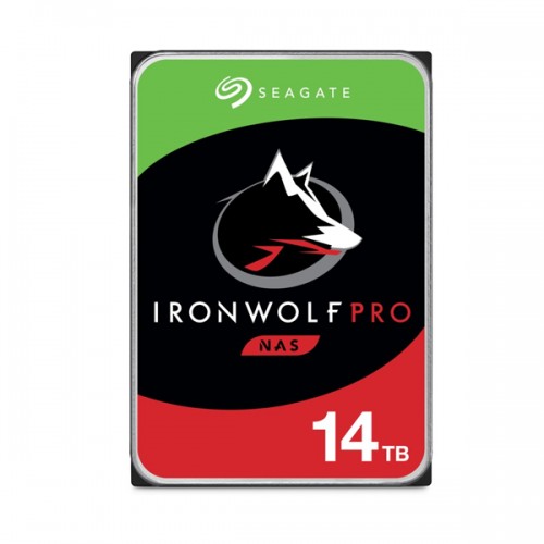 DISCO DURO INTERNO SEAGATE 14TB 3.5 ST14000NE0008 7200RPM IRONWOLF PRO