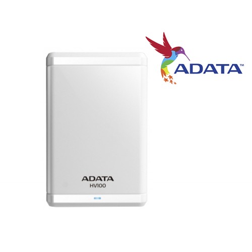 DISCO DURO EXTERNO ADATA HV100 2TB 3.0 BLANCO AHV100-2TU3-CWH