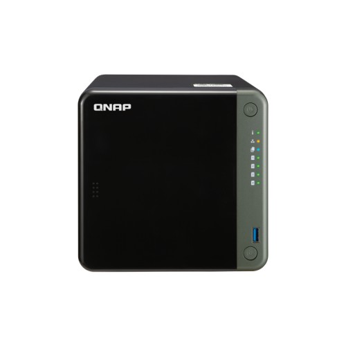 Unidad de almacenamiento NAS QNAP TS-453D 4-Bay Desktop NAS. Intel Celeron Gemini Lake J4125 quad-core 2.0GHz with 4GB DDR4 RAM