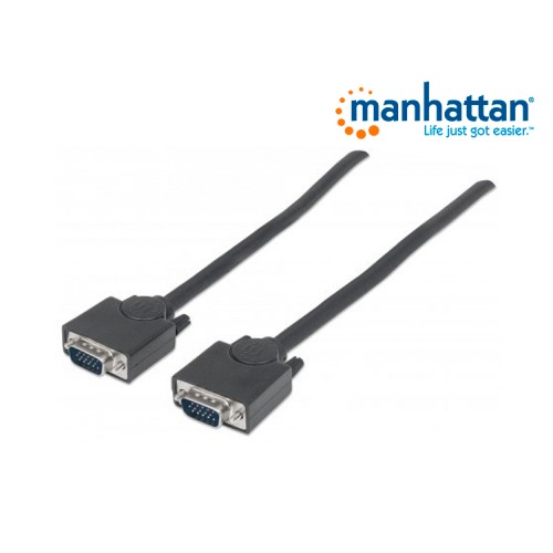 CABLE MANHATTAN MONITOR SVGA 8MM HD15M-M 7.5M 372978
