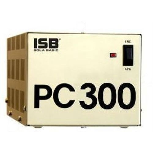 REGULADOR SOLA BASIC PC-300 MONOFÁSICO 60Hz 120V FERRORRESONANTE 4 CON