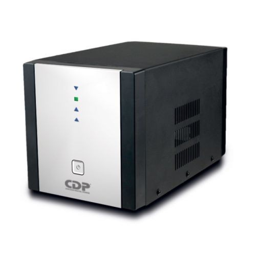 REGULADOR MARCA CDP MOD R-AVR2408 2500VA/1200W, 8 CONTACTOS, COAXIAL (