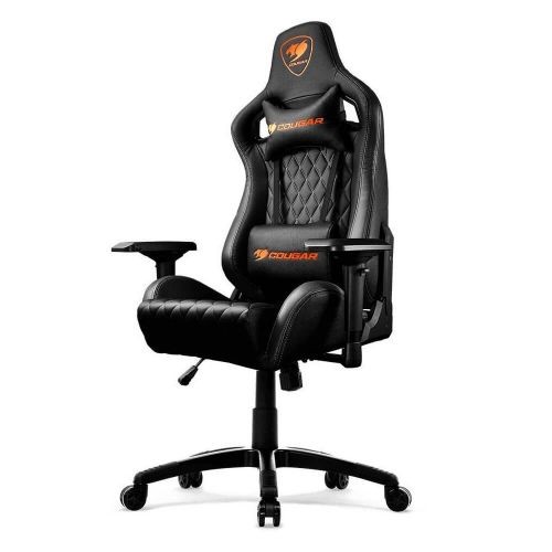 SILLA COUGAR ARMOR S COLOR NEGRO