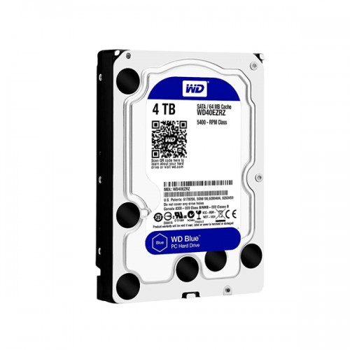 DISCO DURO INTERNO WD 4TB 3.5" WD40EZAZ 256MB SATA3 5400RPM BLUE BULK