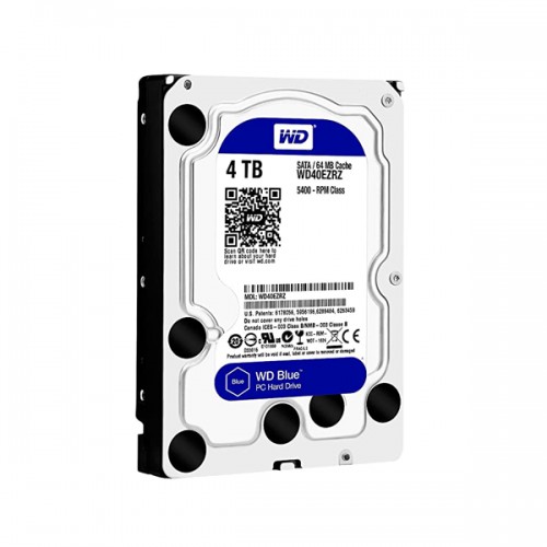 DISCO DURO INTERNO WD 4TB 3.5" WD40EZAZ 256MB SATA3 5400RPM BLUE BULK