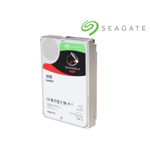 DISCO DURO INTERNO SEAGATE 10TB ST10000VN0004 SATA 3.5" IRONWOLF (NAS)