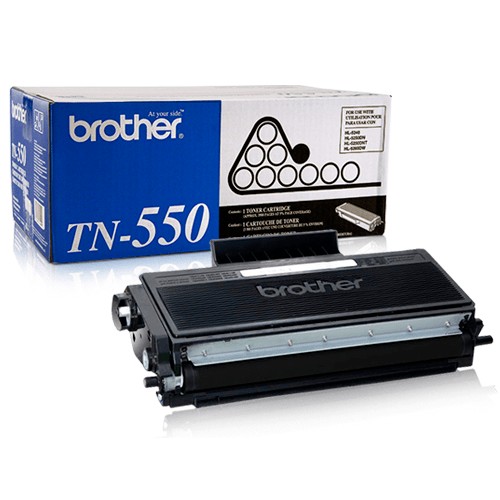 Cartucho de Toner Brother TN-550 Negro COMPATIBLE