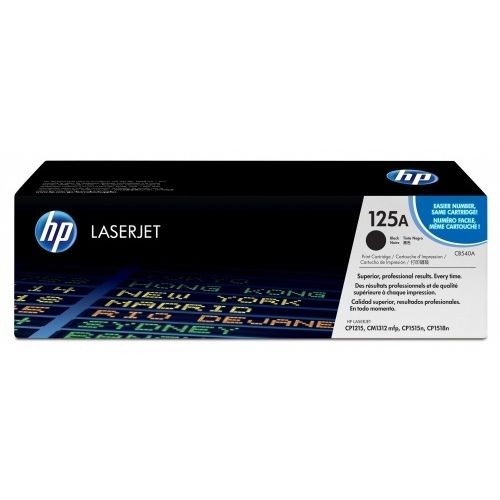 TONER HP 125A NEGRO PARA LASERJET CP1215/1515N CB540A