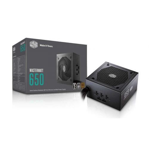 FUENTE DE PODER COOLER MASTER 650W MASTERWATT 80+BRONCE MPX-6501-AMAAB-US