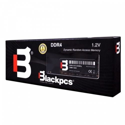 MEMORIA RAM BLACKPCS DDR4 UDIMM 4GB 2400 MHZ 1.2V (MD22402-4GB)