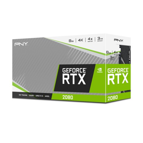 TARJETA DE VIDEO PNY VCG20808BLMPB RTX 2080 BLOWER 8GB GDDR6 2944 CUDA
