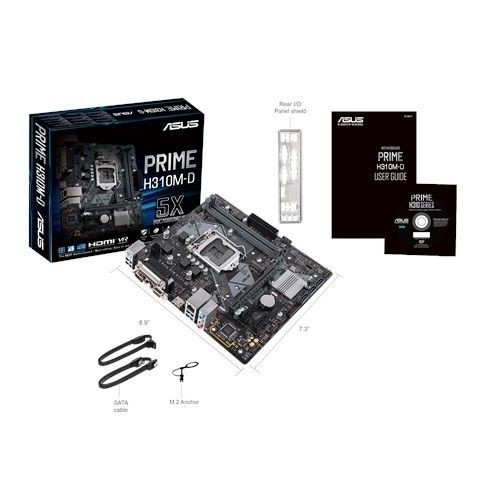 TARJETA MADRE ASUS PRIME H310M-D DDR4 HDMI/USB 3.1