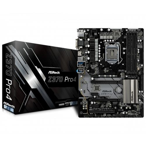 TARJETA MADRE ASROCK Z370 PRO4 1151 HDMI/DVI