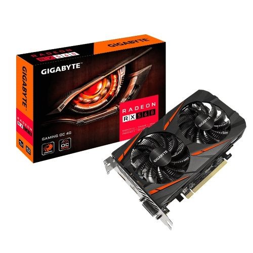 TARJETA DE VIDEO GIGABYTE GV-RX560GAMING OC-4GD R2 GDDR5 128B DLDVID/HDMI/DP