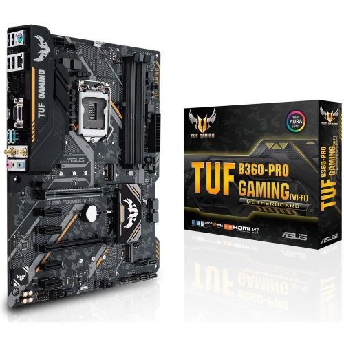 MOTHERBOARD ASUS TUF B360-PRO GAMING (WI-FI) S1151 B360 DDR4 HDMI