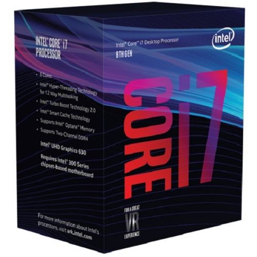 CPU INTEL CORE I7 8700 3.2GHZ 12MB 65W SOC1151 8TH GEN (BX80684I78700)