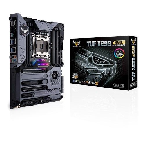 TARJETA MADRE ASUS TUF X299 MARK 1 64GB, DDR4 M.2 64-BIT