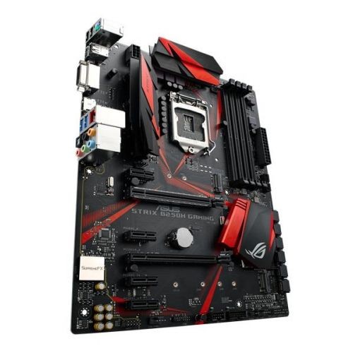 TARJETA MADRE ASUS STRIX B250H GAMING LAN,DDR4 2400MHz, DUAL M.2, H