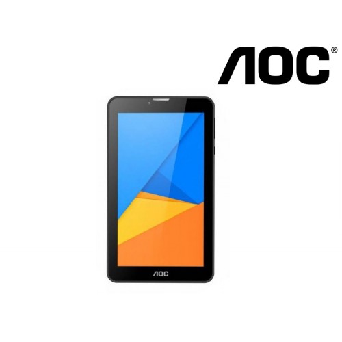 TABLET AOC A724G NEGRA 7" IPS 3G INTEL 1.2GHZ QUADCORE 1GB RAM 8GB DD