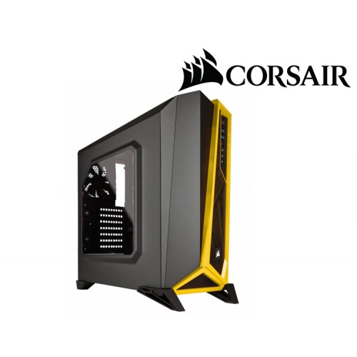 GABINETE CORSAIR SPEC ALPHA BLACK/YELLOW SIN FUENTE CC-9011094-WW