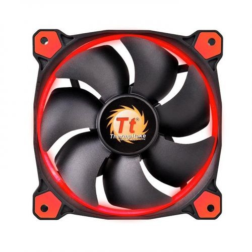 VENTILADOR THERMALTAKE VENTILADOR THERMALTAKE 12CM RIING ROJO CL-F038-PL12RE-A