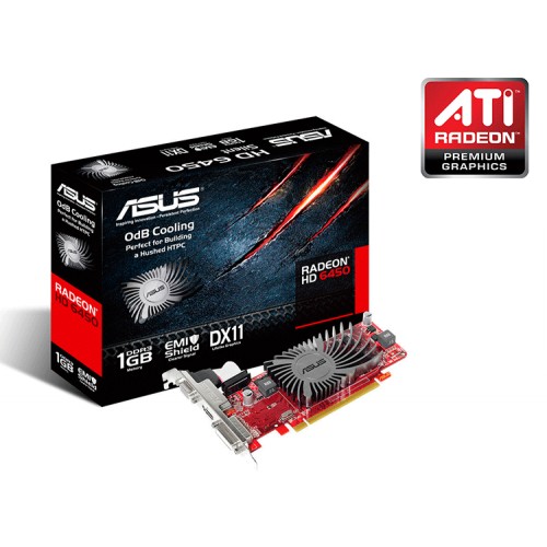 TARJETA DE VIDEO ASUS EAH6450 SILENT/DI/1GD3(LP)