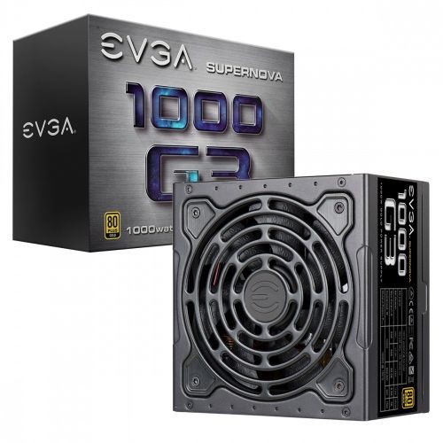 FUENTE DE PODER EVGA 220-G3-1000-X1 1000W G3 80 PLUS GOLD MODULAR SUPE