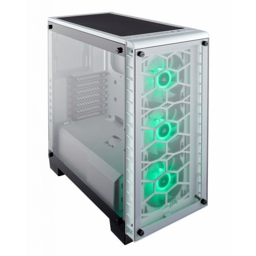 GABINETE CORSAIR CRYSTAL 460X RGB WHITE ATX USB 3 S/FTE CC-9011129-WW