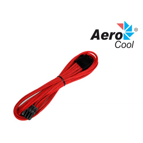 CABLE 6PIN PCI-E 45CM ROJO AEROCOOL EN54805