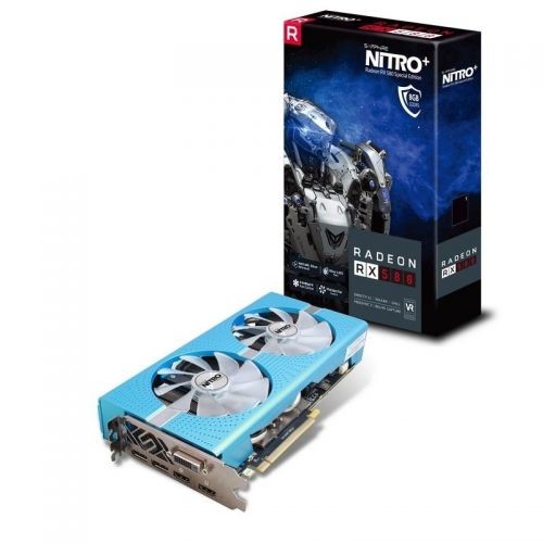 TARJETA DE VIDEO SAPPHIRE NITRO+ RX580 8GB GDDR5 (11265-21-20G)
