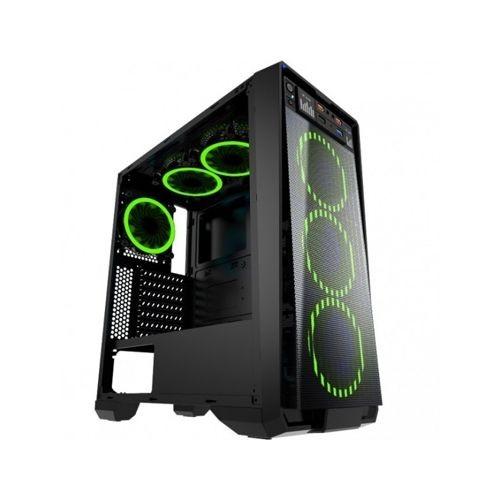GABINETE EAGLE WARRIOR SKYNET NEG/VER S/F ATX/MICROATX CGSKYNET01H8GEG