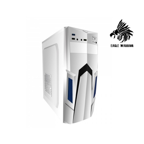 GABINETE EAGLE WARRIOR ALPHA BCO CON FUENTE ATX/MATX CG02R6ALPHA02EGW