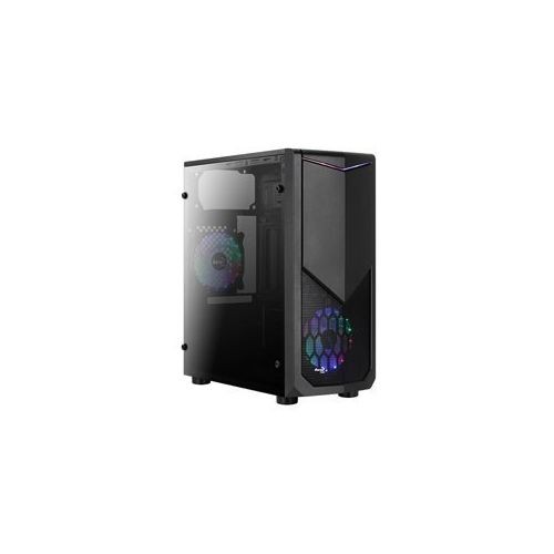 GABINETE AEROCOOL TOMAHAWK A-BK-V3,C VENTANA, ATX, BLK