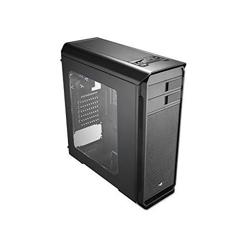 GABINETE AEROCOOL AERO-500 RGB BLK,LECT SD,FAN CTRL,ATX