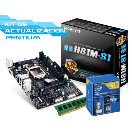 KIT DE ACTUALIZACIÓN INTEL PENTIUM / GIGABYTE